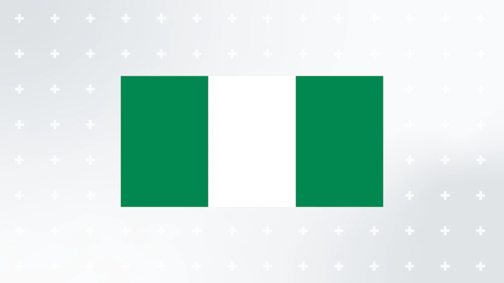 Flagge von Nigeria